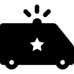 Police van