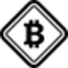 Bitcoin warning symbol