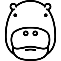 Hippopotamus Head