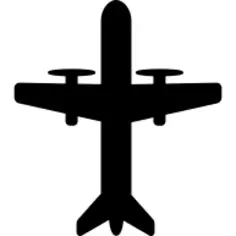 Aeroplane with propellers