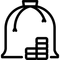 Bag with Checkers Game