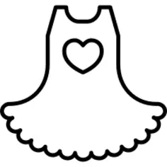 Baby Girl Dress with Heart