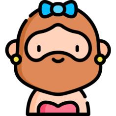 Bearded woman