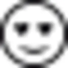 Emoticon of infatuation