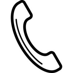 Telephone auricular with shine