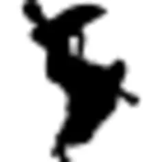 Flamenco woman dancer silhouette