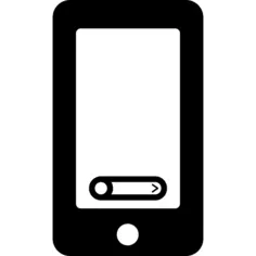 电话与屏幕上的音量级别栏