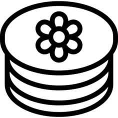 Round Giftbox with Flower