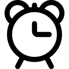 Alarm clock outline