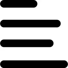 左文本对齐界面选项