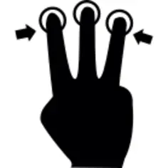 三指手