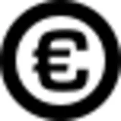 Euro sign in a circle