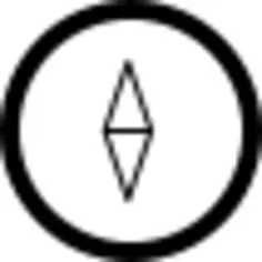 指南针指向北方