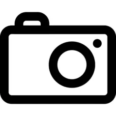 Photography camera outline