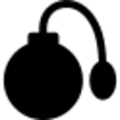 Perfume retro bottle