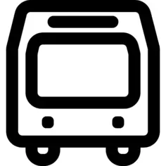 Metro frontal outline