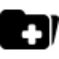 Open folder with plus sign