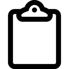 Clipboard outline