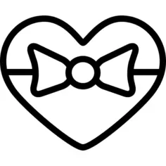 Heart Shape Giftbox with Lace