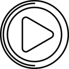 Circular Play Button