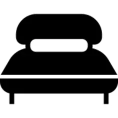 Big Bed with Long Pillow