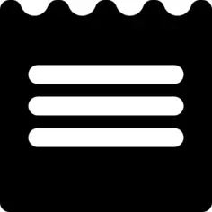 Cutout of a document