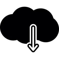 Download arrow from the cloud