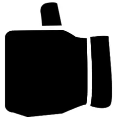 Like hand gesture silhouette