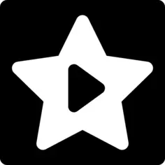 在星形广场播放按钮