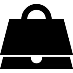 Purse of dark design