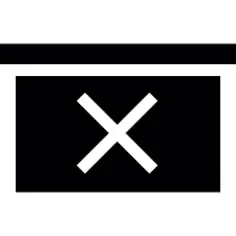 在一个矩形上交叉