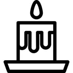 Christmas candle