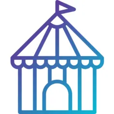 Circus tent