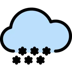 Snowing