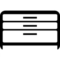 Wide cabinet drawers