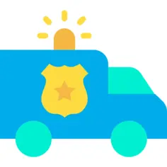 Police van
