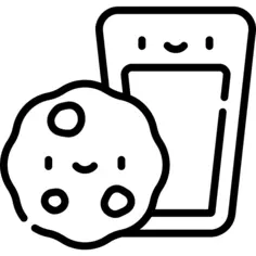 Cookie and milk