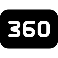 360 degrees