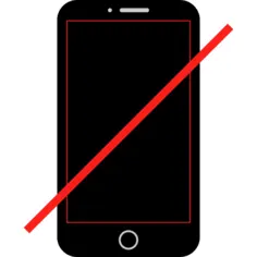 No phone