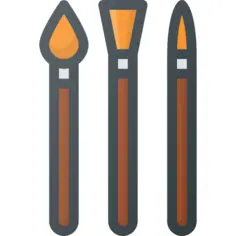 Paint brushes