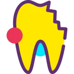 Broken tooth