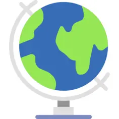 Earth globe