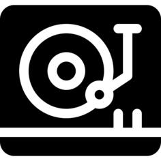 Vinyl record player