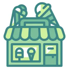 Ice cream shop