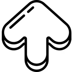 向上箭头