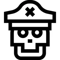 Pirate skull