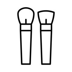 Makeup brushes