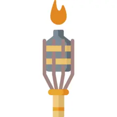 Tiki torches