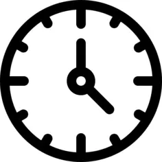 Round clock