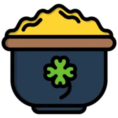 Gold pot